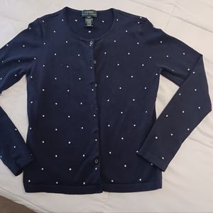 Raph Lauren button up sweater